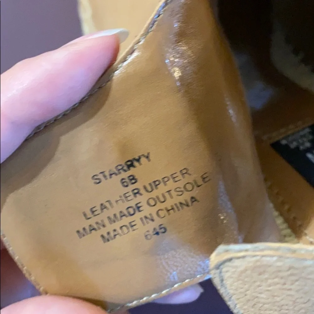 NWOB Steven by Steve Madden Starryy Wedge Sandal US6